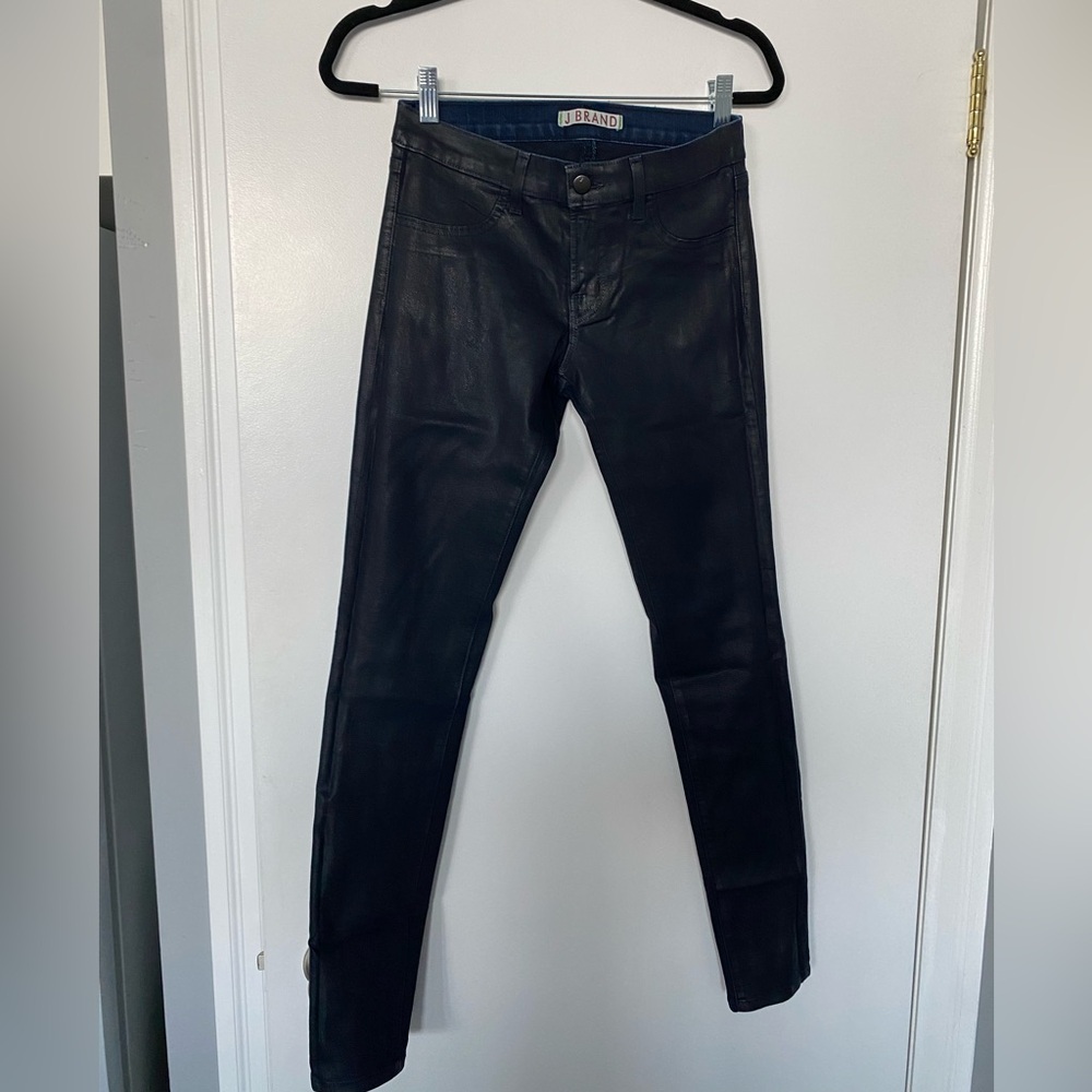 J BRAND Beautiful coated jeans, 27 , EUC - Picture 4 of 7